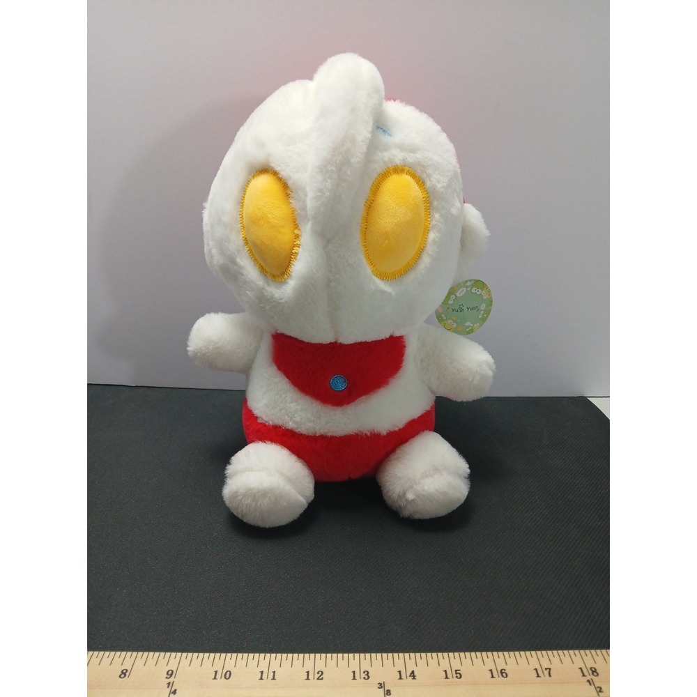 Ultraman M78 Plush 13" Ultraman Sitting Mascot NWT Yuan Yuan Rare Htf